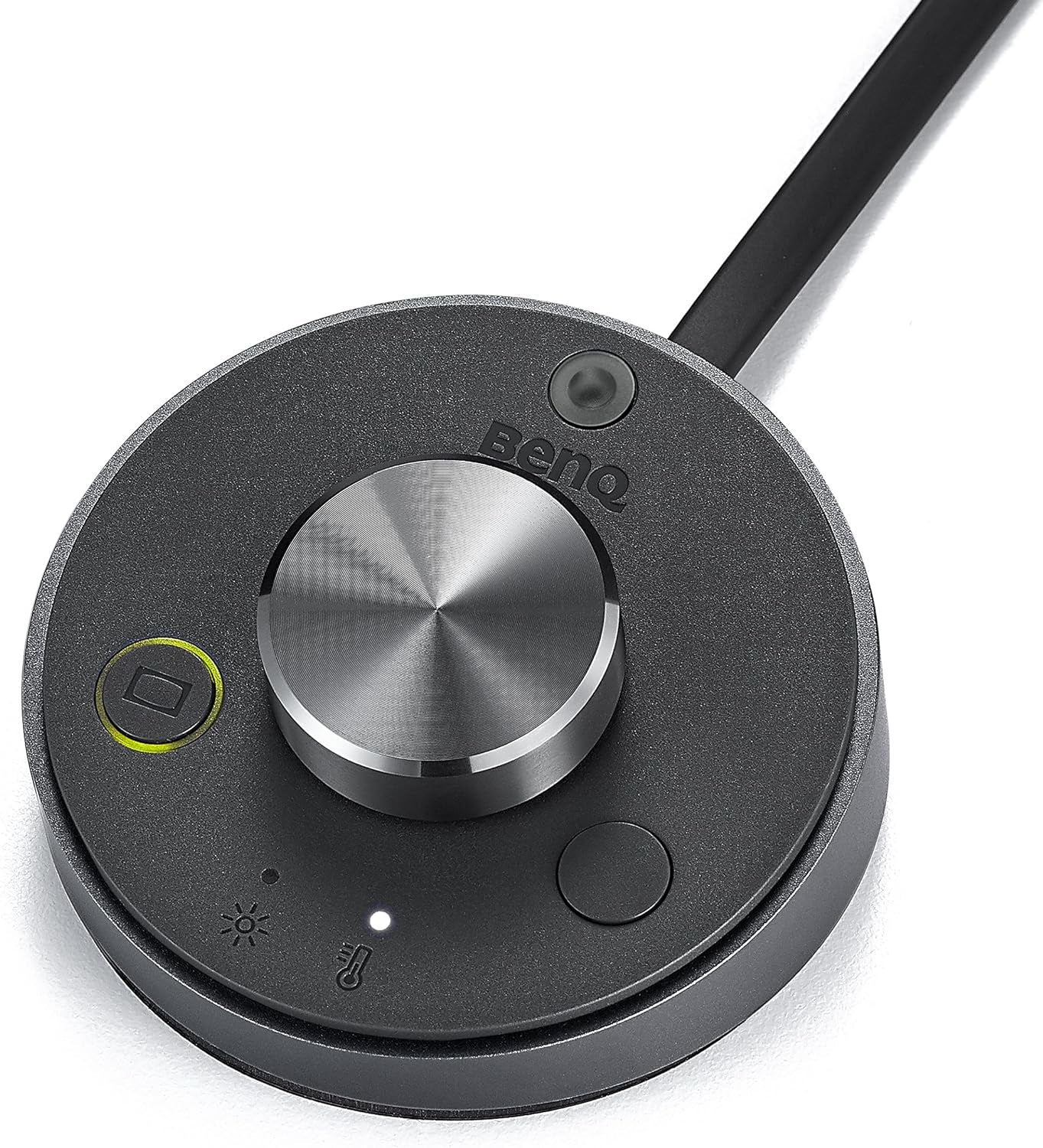 Screenbar plus E-Reading LED Computer Monitor Light Bar with Desktop Dial, Auto-Dimming and Hue Adjustment, No Screen Glare, Space Saving, USB Powered, Matte Silver