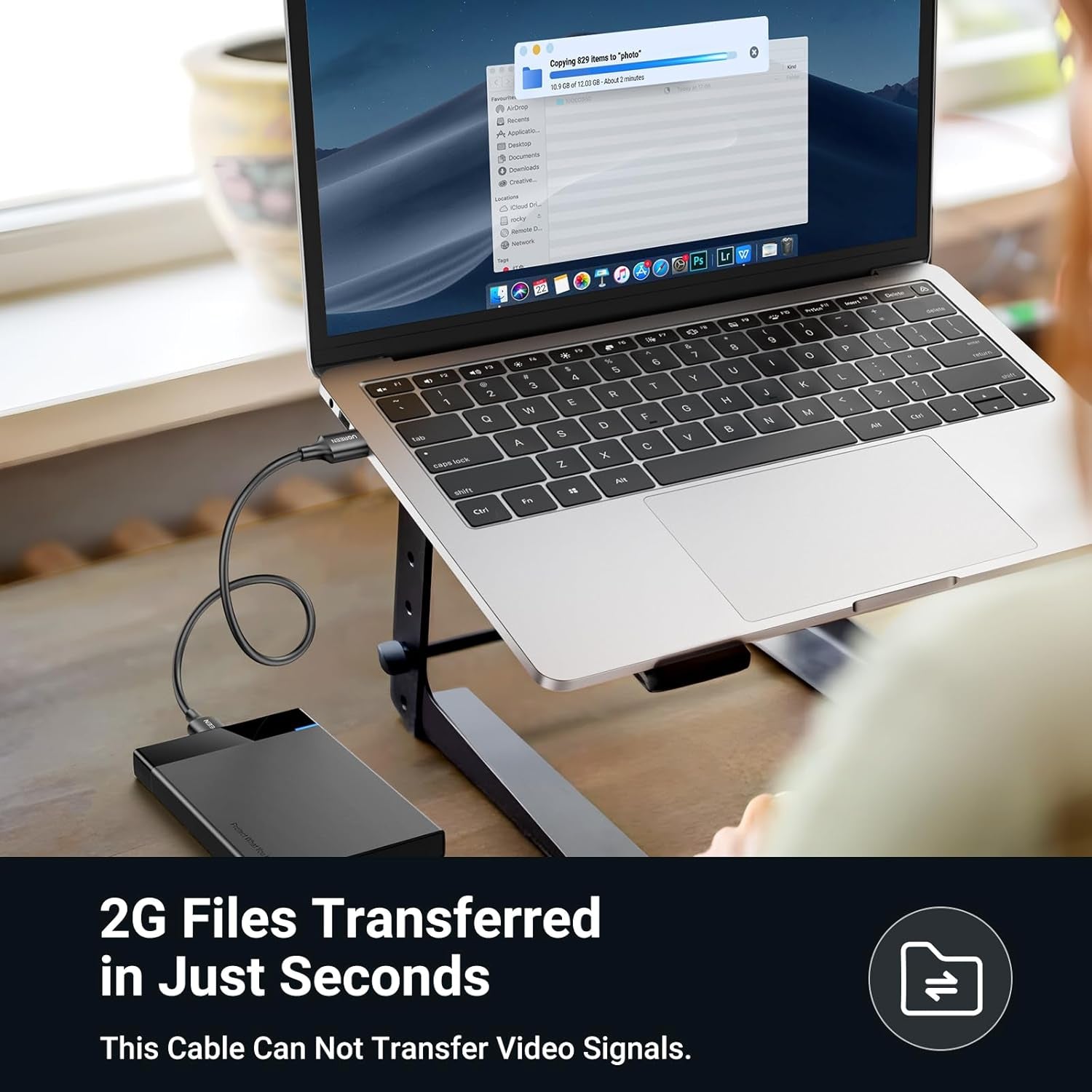 USB to USB, 5 Gbps USB 3.0 Cable, Nylon Durable Male to Male Cable, Compatible with Hard Drive, Cooling Fan/Pad, Camera, DVD Player, TV, Flash Light, Hub, Monitor, Speaker, and More 3.3 FT